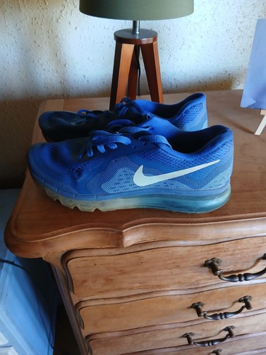 Nike air baskets bleu - air,
