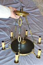 Lustre 6 lumières  à col de