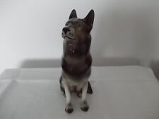 ancienne statue berger allemand ou malinois ROYAL DUX BOHEME collection