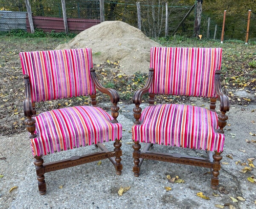 Fauteuils fin 19ème - 2,