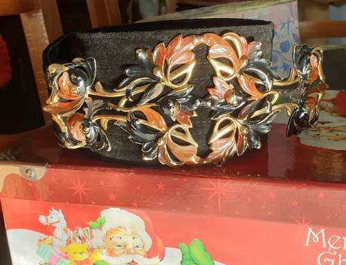Ceinture cuir velours noir - ceinture,