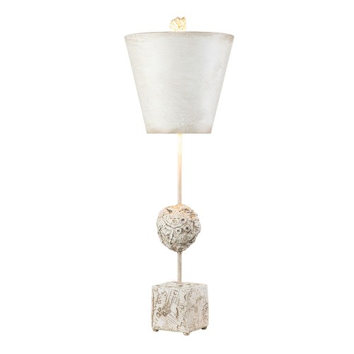 Lampe table blanche crème - lampe,