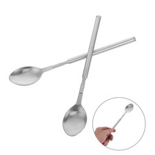  2 Pcs Cuillere De Service Inox Cuillères Cuisine Extensibles À Café