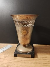 Rare Ancienne Coupe a Champagne Canard DUCHÊNE A Saisir Métal Argenté 