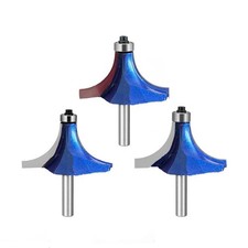 Fraise à bois trois tailles pour profilés à bords lisses sur projets bois