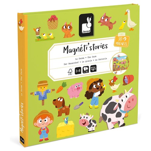Janod magneti stories ferme - janod,