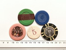 LOT 5 JETONS CASINO REF26066J