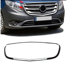 ENTOURAGE CALANDRE CHROME INOX  2 PIECES POUR MERCEDES VITO VIANO W447 2015+