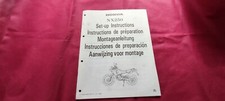 MANUEL INSTRUCTIONS DE PREPARATIONS HONDA NX 250 EDITE EN 1990 REF.99KBK00