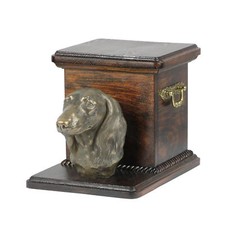 Chien Teckel Poil Long Holzurne Avec Chien Art-Dog