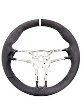 VOLANT En Alcantara Blanc Pour