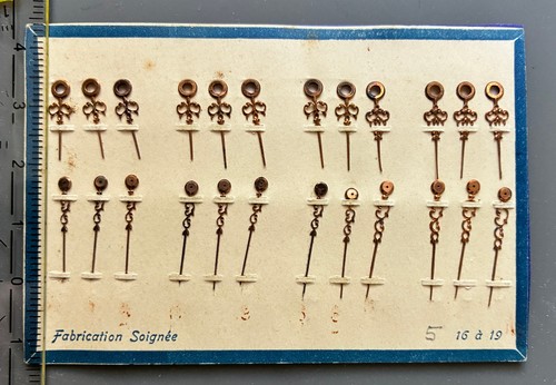 Lot aiguilles pour montre - , à