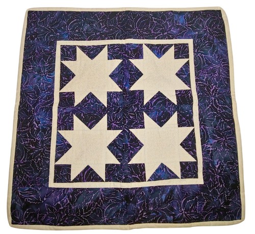 Handmade quilted table - quilted, mat
