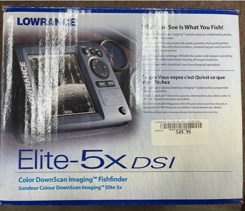 Lowrance elite dsi - lowrance, elite-5x