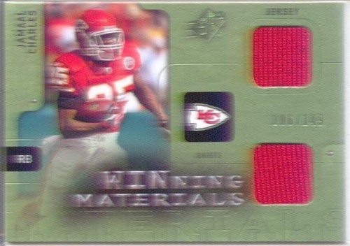 Jamaal charles jersey patch - charles, 2x