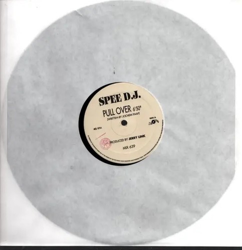 Spee pull over - dj, vinyl