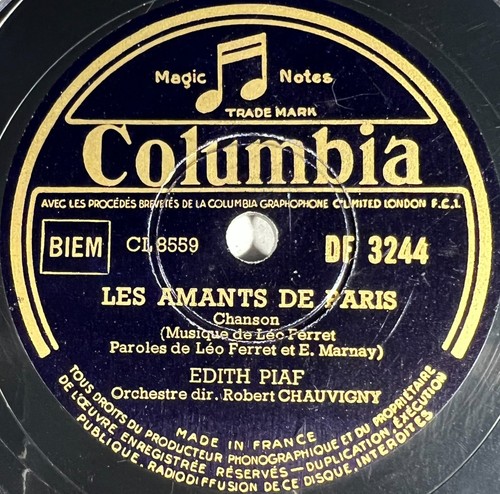 Edith piaf les amants de - edith,