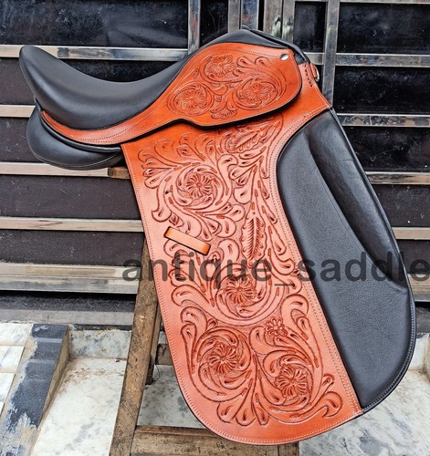 Belle selle cheval - cheval, anglais