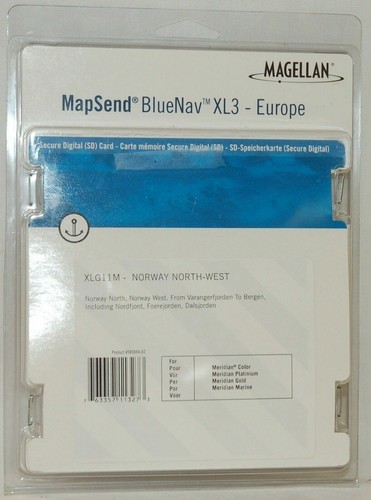 New magellan mapsend bluenav - new,