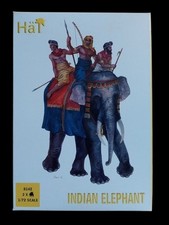 1 grappe de figurines au 1/72. HÄT 8142, Eléphant Indien.