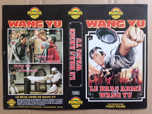 Jaquette vhs bras armé - vhs,