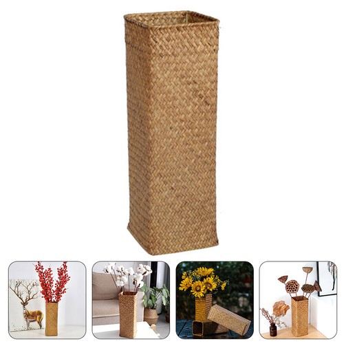 Vase tissé des algues