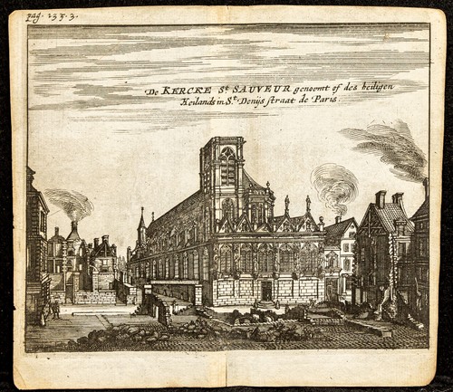1661 paris vue de - -,