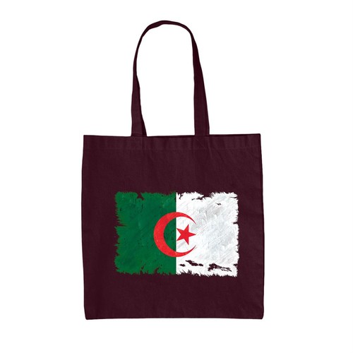 Drapeau algérie sac en - d'algérie,