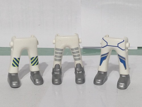 Playmobil jambes blanches - playmobil, x3