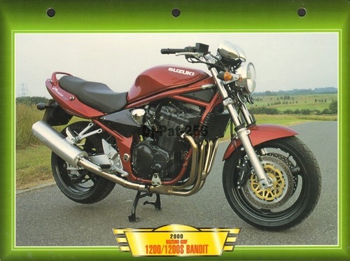 Fiche moto suzuki gsf - moto, 1200