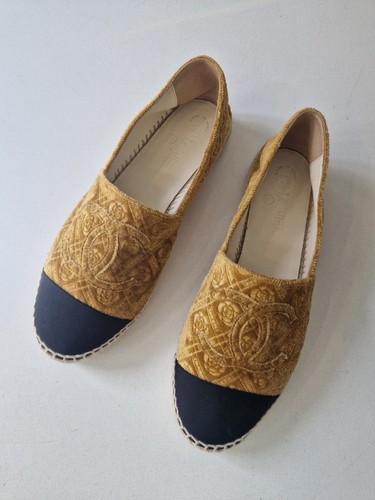 Espadrilles chanel velours - chanel, en