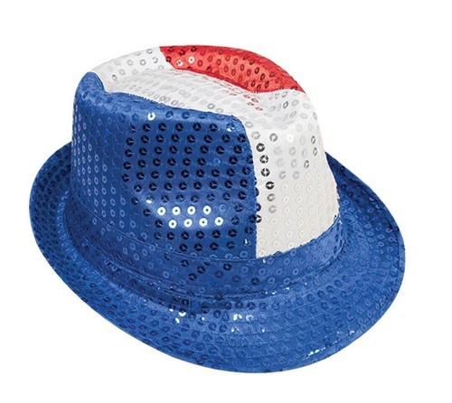 Chapeau borsalino sequin - chapeau,