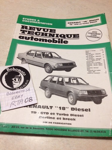 Revue technique automobile - revue,