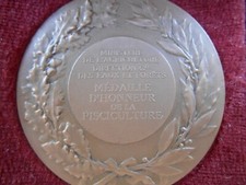 MÉDAILLE PISCICULTURE PÊCHE