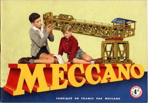 Meccano manuel ancien - meccano.,