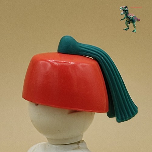 Playmobil chapeau rouge avec