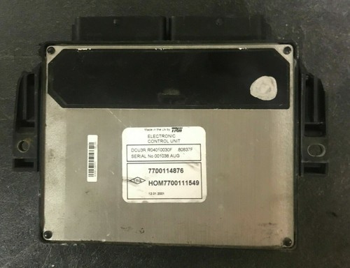 Calculateur code renault - calculateur,
