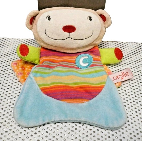 Corolle doudou ours - plat, avec