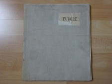 carte Taride entoilée Europe Afrique du Nord Asie Mineure échelle 4200000