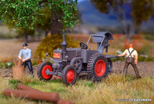 Tracteur lanz bulldog - bulldog, avec