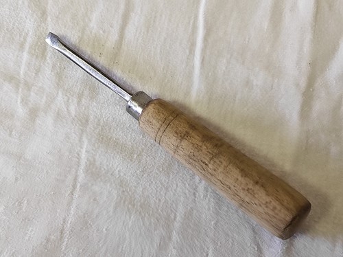Outil ancien tournevis - ancien, plat