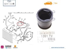 Bouchon sortie pipe d'eau 1.6