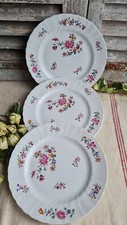 3 ANCIENNES ASSIETTES PLATES PORCELAINE LIMOGES BERNARDAUD modele LOWESTOFT