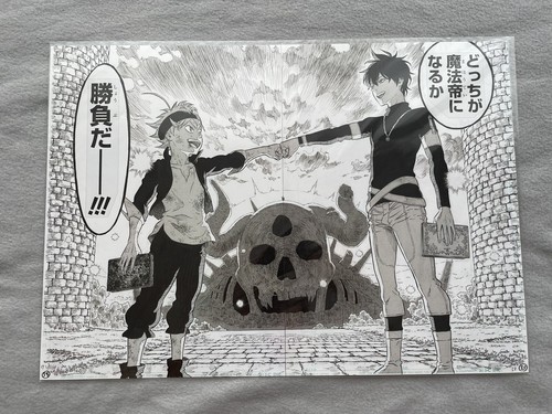Black clover reproduction - black,
