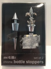 Metalla Chrome Stoppers Set of