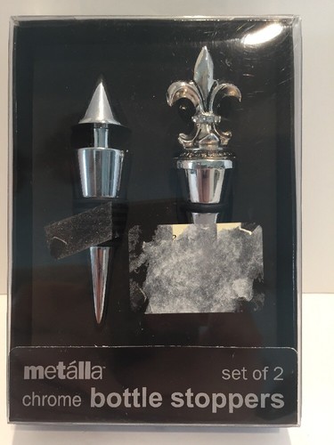 Metalla chrome stoppers set - stoppers, of