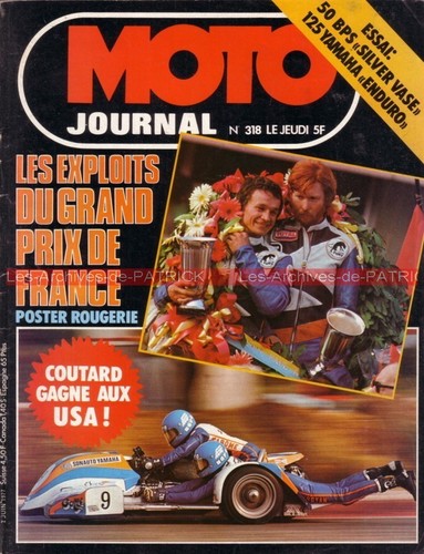 Moto journal 318 yamaha dt - moto,