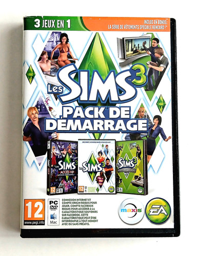 Les sims pack démarrage - les, 3