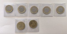 Monaco:Lot De pièces D'1 euro Et 50 Centimes 2001,2002,2014,2019,2020,2023