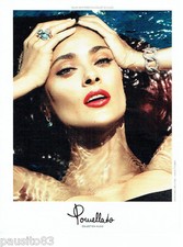 PUBLICITE ADVERTISING 1016  2015   Pomellato  Nudo joaillier & Salma Hayek